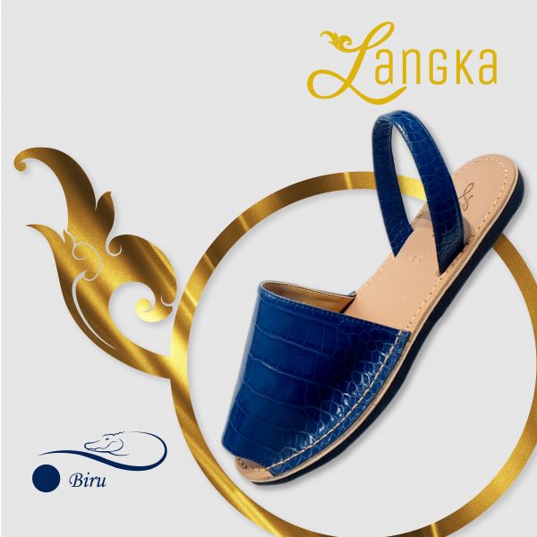 Sandal Langka ( Edisi Corak Kulit Buaya) - Image 4